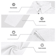 thumbnail image 7 of Men's 2‑Piece Linen Set, Long Sleeve Polo Shirt & Drawstring Casual Pants, Lightweight Breathable Outfit S‑3XL, 7 of 7