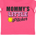 thumbnail image 4 of Inktastic Mommys Little Pitcher Softball Girls Toddler T-Shirt, 4 of 5