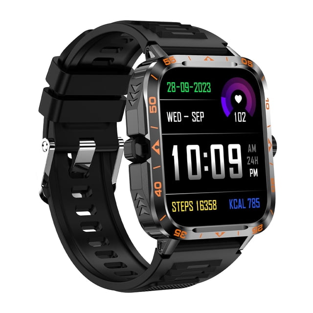Relojes para Mujeres Reloj Inteligente 1.95 Pulgadas Tft 240x282Ips Pantalla de Pantalla Teléfono Android Reloj Inteligente Reloj de Fitness Inteligente para Hombres Y Mujeres Reloj Inteligente para T