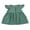 Green, variant on Canrulo Kids Baby Girls Organic Cotton Ruffled Tunic Dress Swing Sundress Princess White 3-4 Years