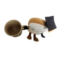 thumbnail image 2 of Way to Celebrate Graduation Plush Toast In Mug, 5.5inch, 2 of 4