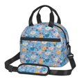 thumbnail image 1 of Fotbe Cute Chickens and Flowers Bolsa de Almuerzo con Estampado, Lonchera Aislada, Contenedores de Comida Reutilizables Tipo Cooler a Prueba de Fugas, 1 of 7