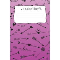 Vokabelheft: Softcover I dickes Vokabelheft I A5 I 100 Seiten I zweispaltig I Sprachen lernen und üben I Fremdsprachen wie englisch, spanisch, französisch, latein I für Schüler I für Studenten I für E