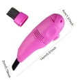 thumbnail image 2 of kjfeif Handheld Vacuum Cleaner,Usb Keyboard Vacuum Cleaner, Microcomputer Cleaning, Dust Removal Brush, Portable Laptop Crevice Vacuum Cleaner, 2 of 8