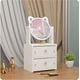 thumbnail image 1 of Espejo de tocador con cajas organizadoras de cosméticos y espejo giratorio de 360 grados para baño, cómoda, tocador y encimera Adepaton WRMH-459, 1 of 6