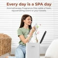 thumbnail image 3 of SereneLife SLTLWSQ83 Bucket-23L Capacity Hot Warmer with Timer Function, Fits Up to Two Oversized Towels for Bathroom Black, 3 of 7