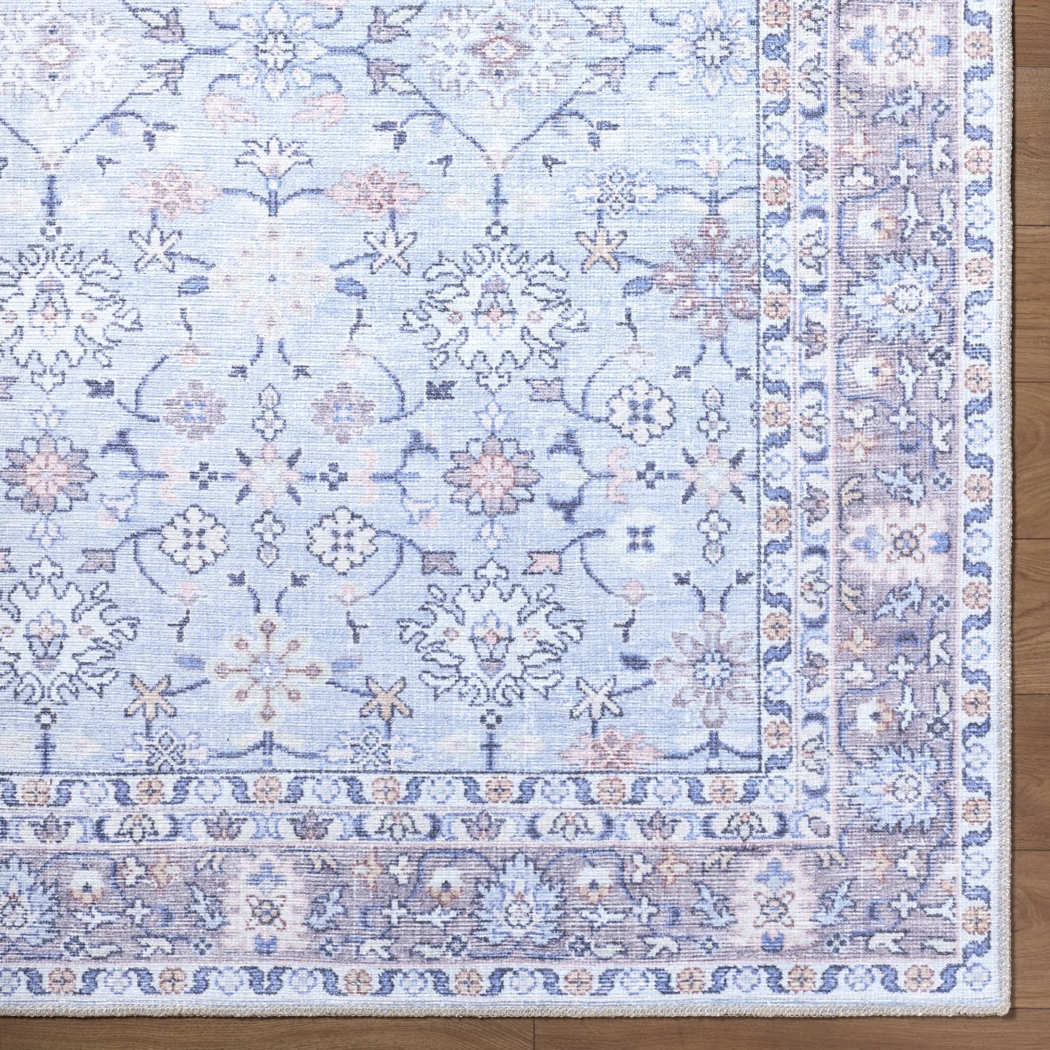 My Texas House Back to Campus Nova 7'10" x 10' Washable Area Rug