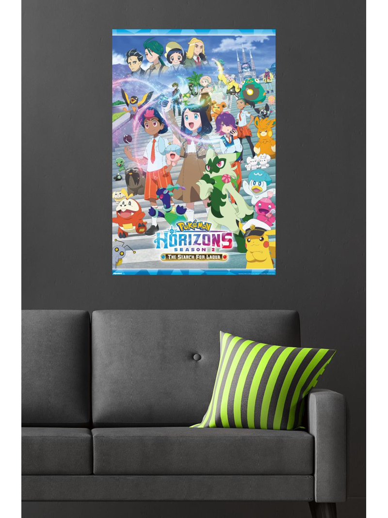 Pokémon Horizons: Season 2 - Key Art Wall Poster, 22.375