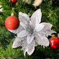 thumbnail image 7 of ZZyuan Christmas Artificial 3 Layer Glitter Stereo Simulation Ornaments Christmas Decorations For Christmas Tree Wreath Garland Box Holiday Xmas Home Decor 2 Pack, 7 of 7