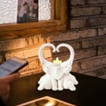 thumbnail image 7 of Gmogad LED Elephant Candle Holder - 8in Resin Decor for Living Room, Dining Table - Modern, Battery-Operated, Romantic Ambiance - Wedding, Home, Gift for Couples, 7 of 7
