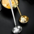 thumbnail image 4 of Stainless Steel Hot-pot Spoon Long Handle Spoon Stainless Steel Colander, 4 of 6