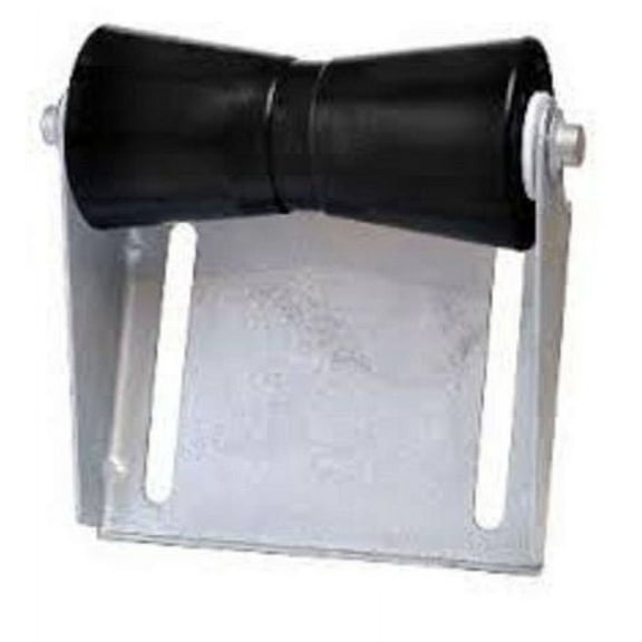 Tiedown 86430 Boat Trailer Black Rubber Solid Panel Hull/Keel Roller Kit 5"