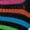 Snack Time Fiesta, variant on Women's & Girls 20 Pairs Colorful Patterned No Show Socks For Women