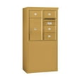 thumbnail image 2 of Salsbury Industries Freestanding USPS 6 Door Front Load 4C Horizontal Mail Center, 2 of 4
