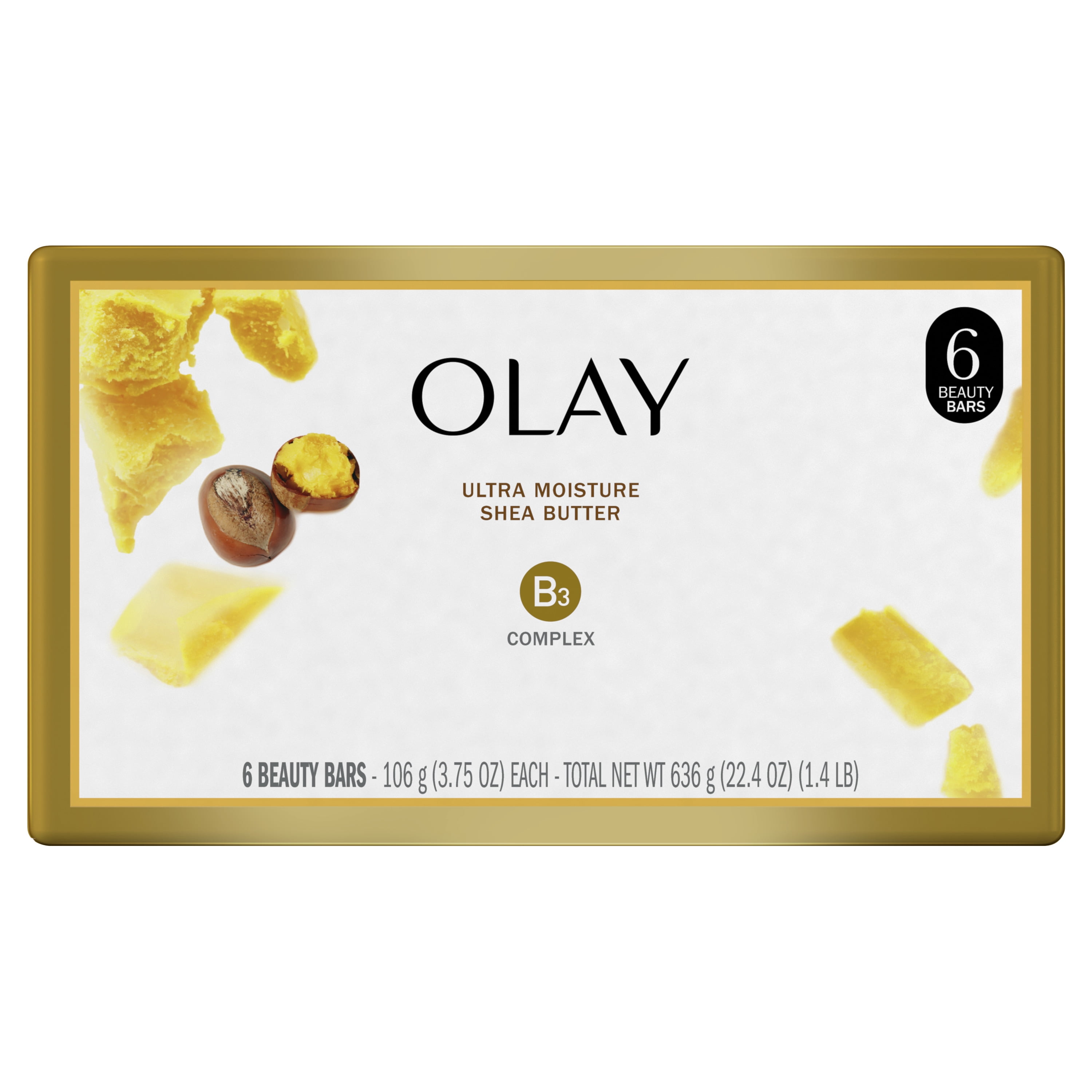 olay moisture outlast ultra moisture shea butter beauty bar