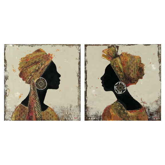 Sadwana I & II by Dupre Set of Canvas Art Prints
