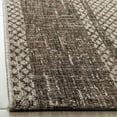 thumbnail image 5 of SAFAVIEH Courtyard Robert Striped Indoor/Outdoor Area Rug, Light Beige/Light Brown, 2'7" x 5', 5 of 8
