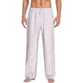 thumbnail image 2 of Lsque Cat Paw Print Men's Pajama Pants, Lounge Pant - Comfortable Home Wear,Elastic Waistband, Stylish Design-Medium, 2 of 9