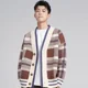 thumbnail image 3 of Abrigos de manga larga Suéter estilo grunge coreano para hombres Ofertas de ropa 2024 Reseñas de jerséis Ropa Moda Cárdigan de punto superior para hombre, 3 of 5