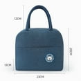 thumbnail image 3 of Cheers.US Insulated Lunch Bag Reusable Lunch Box Freezable Lunch Bag Leakproof Tote Bag for Women Men Office Work School Beach Hiking Picnic Fishing, 3 of 7