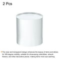 thumbnail image 3 of Acrylic Display Stand Base 2x2 Inch Solid Clear Cylinder Round Display Riser, 3 of 5