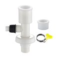 thumbnail image 3 of Floor Drain Adapter Floor Drain Cover with Pipe Connector Sturdy Durable Kitchen D, 3 of 8