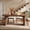 Rustic Brown, variant on Dovelina 62" Rectangular Dining Table for 4-6, Modern Wood Kitchen Table for Dining Room, Kitchen, Apartment