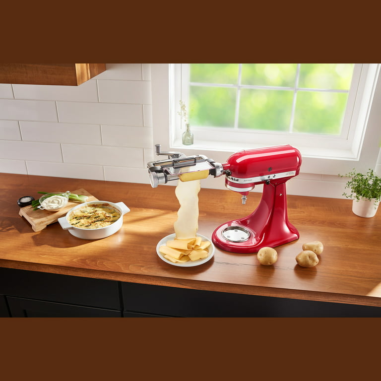 Buy KitchenAid  5KSMSCA Vegetable Sheet Cutter Attachment – Potters  Cookshop