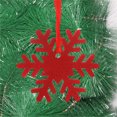 thumbnail image 3 of Rojo 40 Piezas Manualidades de Tela de Fieltro Adornos Colgantes de Navidad Cordón de Decoración No Tejida para Manualidades de Fieltro de Árbol de Navidad Colgante DIY ANGGREK  Otros, 3 of 8