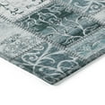 thumbnail image 4 of Addison Rugs Chantille Indoor/Outdoor Transitional Panel Teal Washable Rectangle Rug, 1'8" x 2'6", 4 of 6