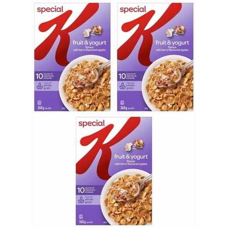 Kellogg's Special K Fruit and Yogurt Cereal, 360g (3 Pack)