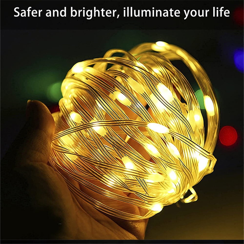 lilubuy App Controlled Christmas Lights, Megulla 5M Bluetooth Dreamcolor  Rgbic Usb Smart Outdoor String Lights With Remote, Plug In Music Sync  Colour