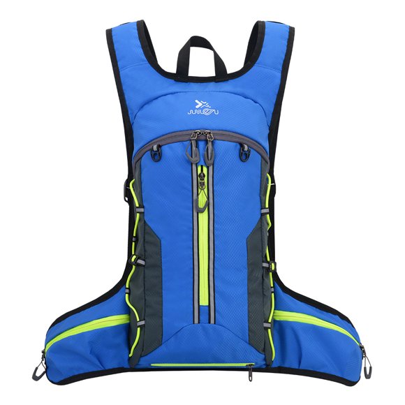 Yeacher Hydration Backpack Waterproof Pack Lightweight Reflective Trim Folding Backpack for 2L Water Bladder Running Cycling Climbing Camping Outdoor Pack