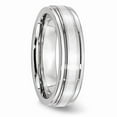 thumbnail image 4 of Cobalt 925 Sterling Silver Inlay Satin and Polished 6mm Band Size: 11; for Adults and Teens; for Women and Men, 4 of 6