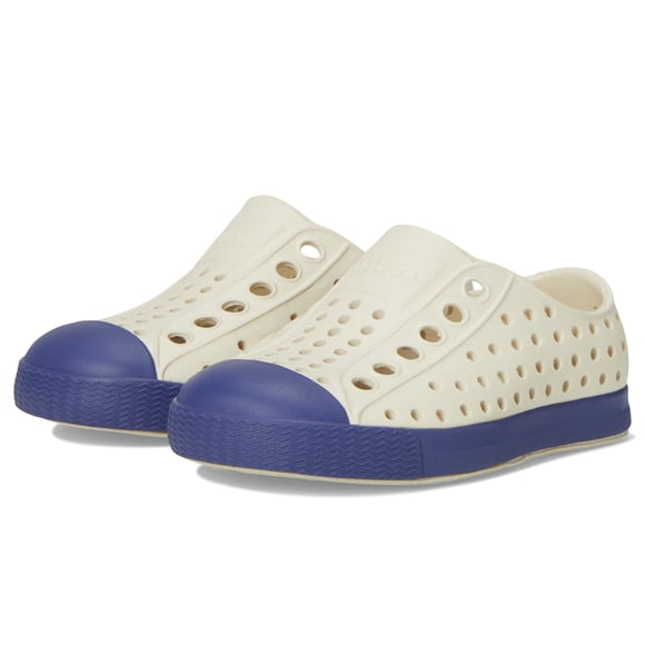 Zapatos Native Shoes Jefferson para Niños Pequeños Blanco Hueso Azul Tinta