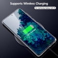 thumbnail image 7 of for Samsung Galaxy S20 FE 5G Case, Hard Plastic Back & Soft TPU Frame Thin Crystal Clear Designed Non-Slip Shockproof Protective Phone Cover, 6.5 inch, 7 of 7