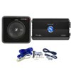 Kicker 12" 1000W Loaded Enclosure, 2000W Amplifier & Kit (Certified Refurbished)