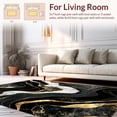 thumbnail image 2 of ODIKA 8'x10' Machine Washable Non-Slip Area Rug, Sophisticated Faded Color Palette High Traffic Rug, Black, 20298, 2 of 7