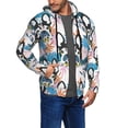 thumbnail image 3 of Zip Up Hoodies for Men - Bohemian Cute French Bulldog Long Sleeve Comfrt Men'S Fashion Hoodies & Sweatshirts, Jackets for Men Hoodies Pullover Clothing Clothes with Pouch, 3 of 5