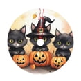 thumbnail image 5 of XMXY Halloween Christmas Tree Skirt, Cat Autumn Halloween Pumpkin Holiday Party Indoor Decorations Ornaments, 48" Inch, 5 of 5
