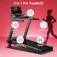 thumbnail image 4 of SONITU 20% Manual Incline Treadmill for Home, Foldable 3.5 HP Motor Running Machine, 400 lbs Capacity, 4 of 11