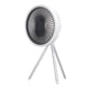 thumbnail image 5 of Ventilador de escritorio con trípode con luz USB recargable con batería de 3 engranajes ajustable portátil para tienda de campaña para acampar en interiores y exteriores blanco, 5 of 10