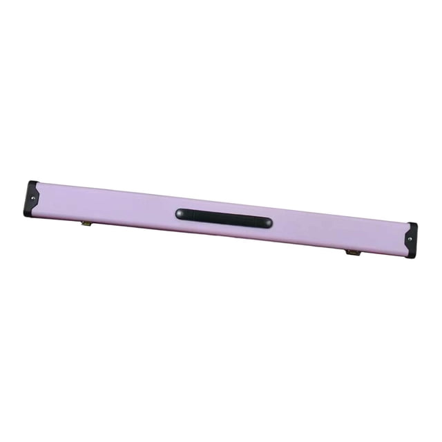 Caja de señal de piscina con mango de snooker Cue de piscina que lleva una bolsa de almacenamiento de barras de billar para el entrenamiento deportivo violeta ligera