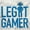 White, variant on Legit Gamer Video Games Nerdy Geeky Hoodie Hooded Sweatshirt Men Brisco Brands X
