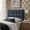 Navy, variant on Lily Upholstered Twin Size Headboard in Navy