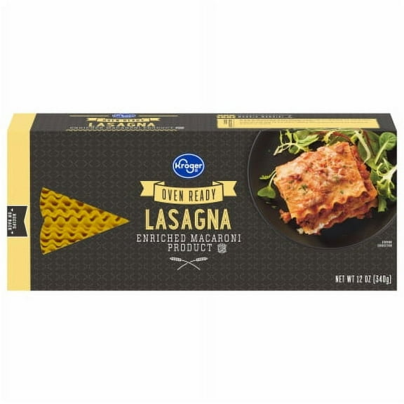 Pack of 2 - KR Oven Ready Lasagna Noodles 12 oz