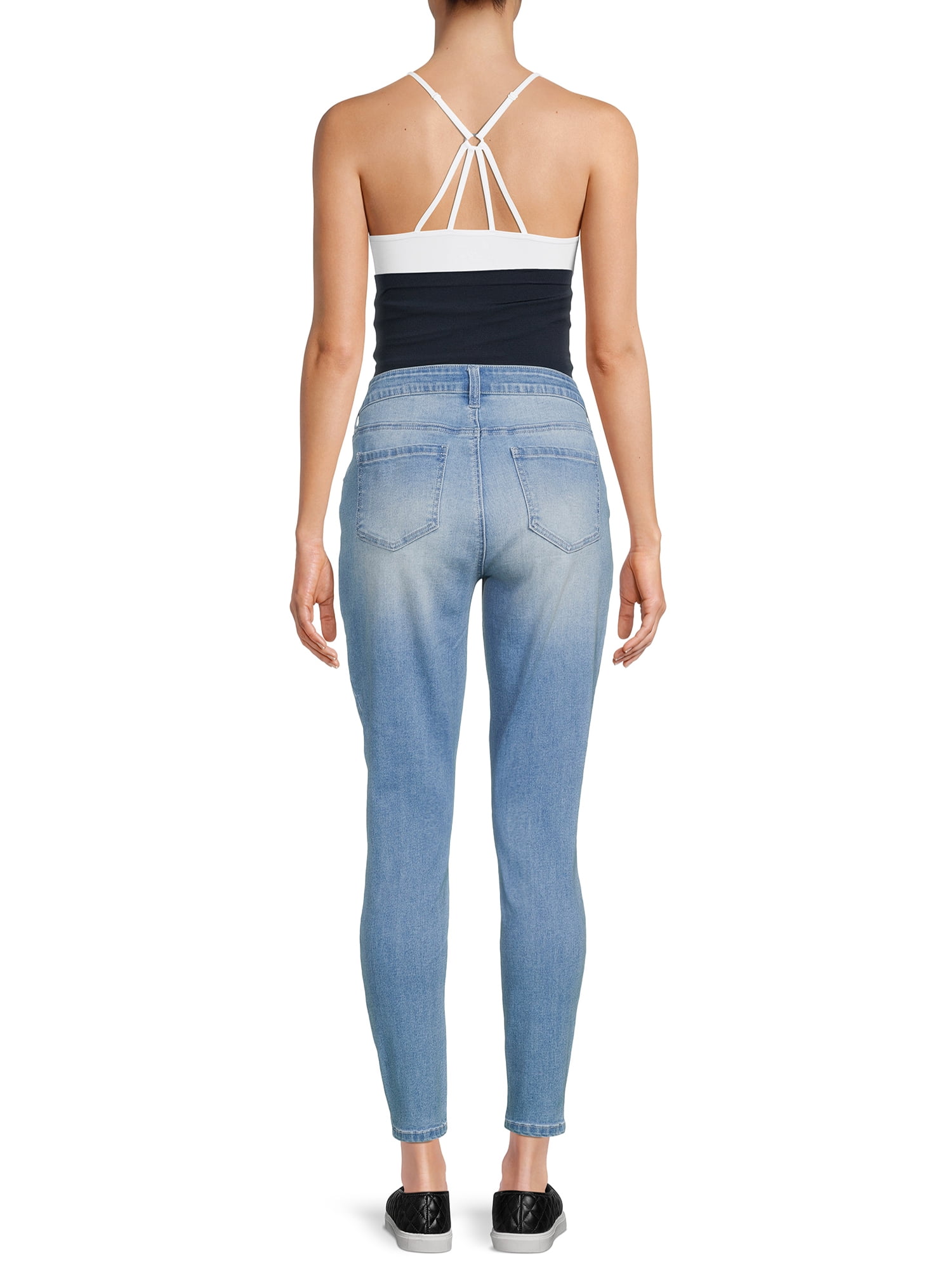 Time and Tru Women's Maternity Skinny Jeans, Sizes S-XXL