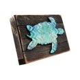 thumbnail image 1 of Designocracy 98518-18 Turtle Art on Board Wall Decor, 1 of 1