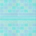 thumbnail image 1 of Ahgly Company Indoor Square Patterned Blue Diamond Blue Area Rugs, 8' Square, 1 of 1