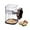 Brown, variant on Manual Nut Grinder: Portable Nut Chopper Manual Hand Crank, Food Chopper Nut Crusher for Almonds Hazelnuts Pecans Peanut Walnut Chocolate and More (Navy Blue)